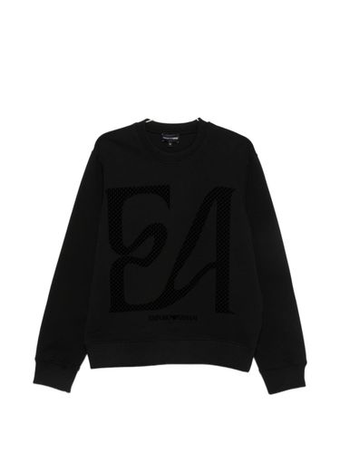 Logo Cotton Sweatshirt - Emporio Armani - Modalova