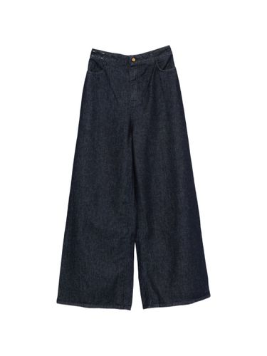 Alysi Flared Leg Denim Jeans - Alysi - Modalova