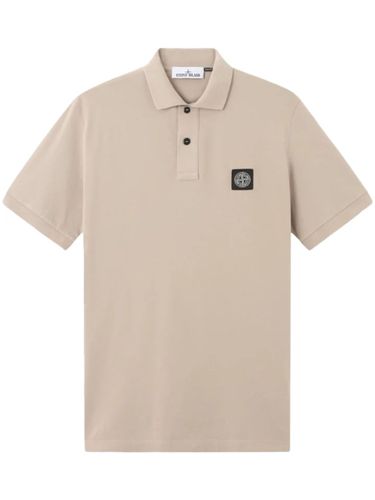 Stone Island Logo Polo Shirt - Stone Island - Modalova