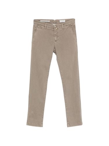 Slim Fit Cotton Trousers - Jacob Cohen - Modalova