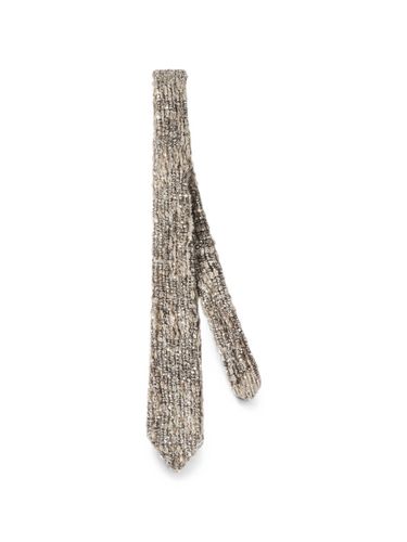 Brunello Cucinelli Embroidered Tie - Brunello Cucinelli - Modalova