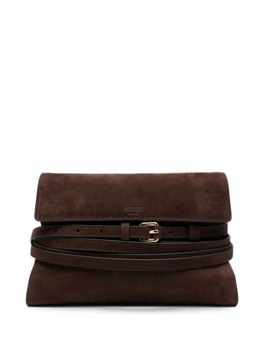 Moschino Tie Me Leather Handbag - Moschino - Modalova