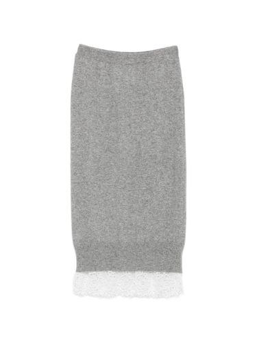 Cashmere Midi Skirt - Ermanno Scervino - Modalova