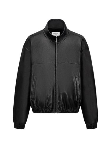 Saint Laurent Leather Bomber Jacket - Saint Laurent - Modalova