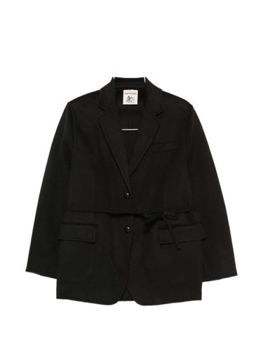 Corine Wool Single-Breasted Jacket - Semicouture - Modalova