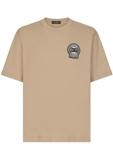 Dolce & Gabbana Cotton T-Shirt - Dolce & Gabbana - Modalova