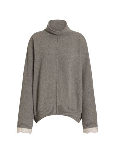 Cashmere Turtle-Neck Sweater - ALBERTA FERRETTI - Modalova