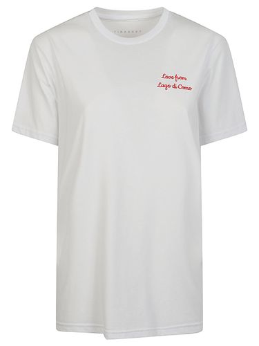 Love From Lago Di Como T-Shirt - TESSABIT PRIVATE LABEL - Modalova