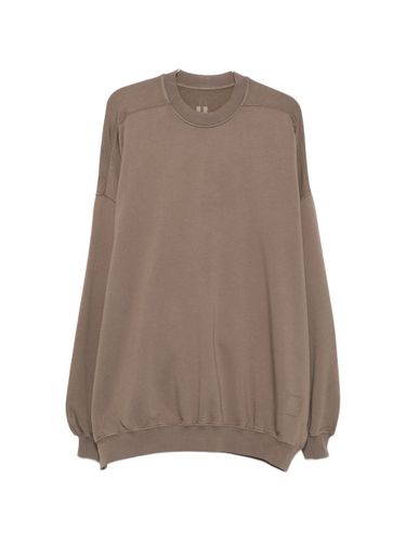 Cotton Crewneck Sweatshirt - RICK OWENS DRKSHDW - Modalova