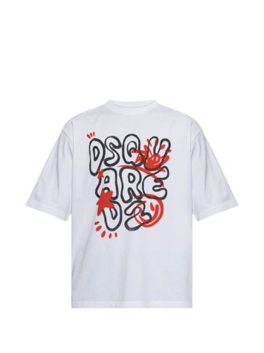 Logo-Print Short-Sleeve T-Shirt - Dsquared2 - Modalova