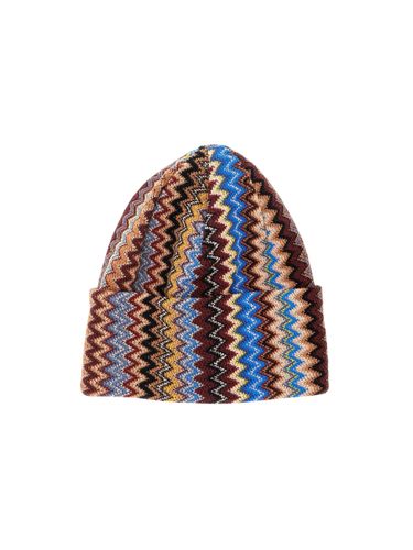 Missoni Zigzag Knitted Beanie - Missoni - Modalova