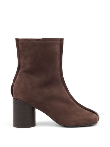 Leather Ankle Boots - MM6 Maison Margiela - Modalova