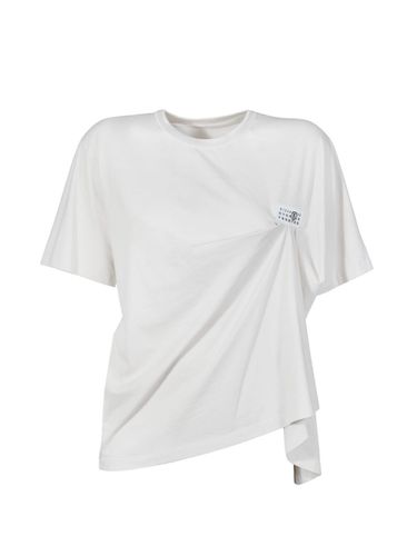 MM6 Maison Margiela Cotton T-Shirt - MM6 Maison Margiela - Modalova