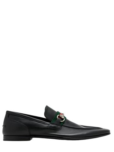 Gucci Leather Loafers - Gucci - Modalova