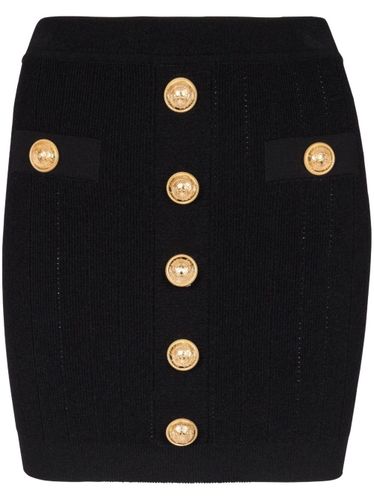Balmain Knitted Mini Skirt - Balmain - Modalova