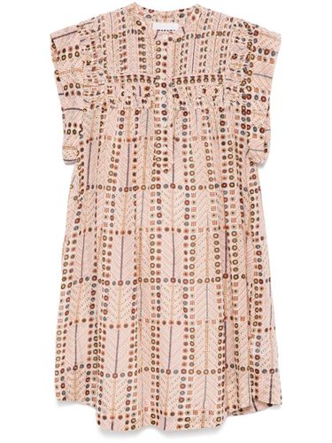 Leazali Printed Cotton Dress - MARANT ETOILE - Modalova