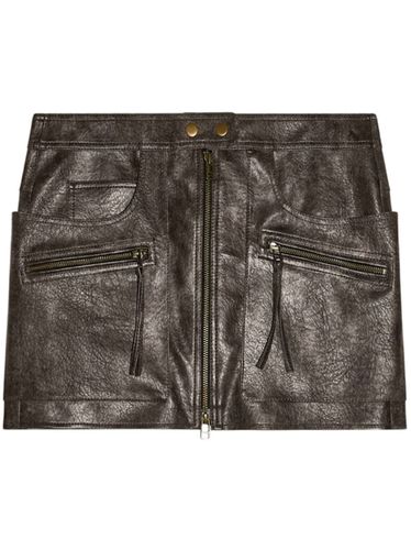 Claudine Faux Leather Mini Skirt - MARANT ETOILE - Modalova