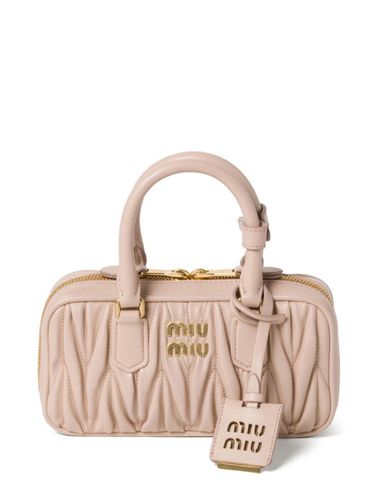 Arcadie Matelassé Leather Mini Bag - Miu Miu - Modalova