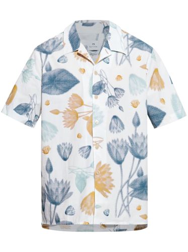 PS PAUL SMITH Printed Cotton Shirt - PS PAUL SMITH - Modalova