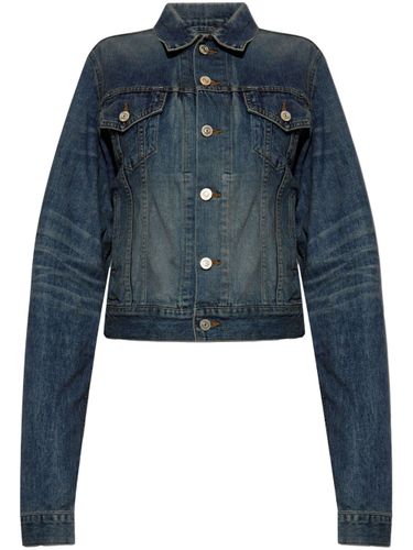 Balenciaga Denim Fitted Jacket - Balenciaga - Modalova