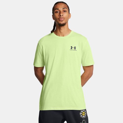 Haut à manches courtes avec logo sur le côté gauche Morph / Noir S - Under Armour - Modalova