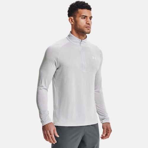 Haut à manches longues et ½ zip Tech™ Halo / Blanc L - Under Armour - Modalova