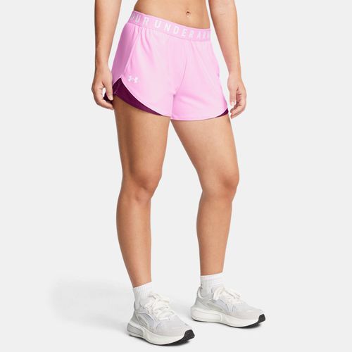 Short Play Up 3.0 Stellar / Mauve Gemini / Blanc XL - Under Armour - Modalova