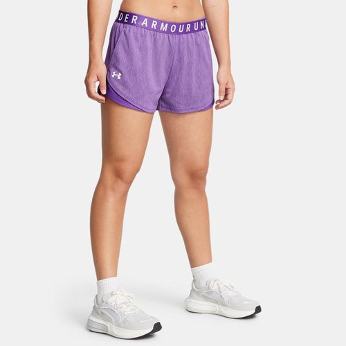 Short Play Up 3.0 Twist Lavish / Lavish / Blanc XL - Under Armour - Modalova