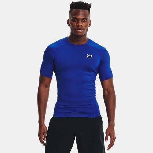 Haut à manches courtes HeatGear® Royal / Blanc S - Under Armour - Modalova