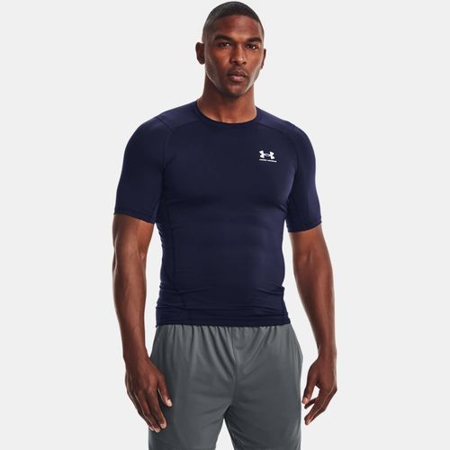 Haut à manches courtes HeatGear® Midnight Marine / Blanc 3XL - Under Armour - Modalova