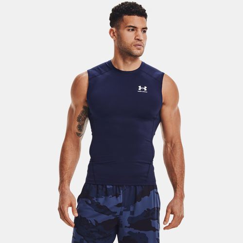 Haut sans manches HeatGear® Midnight Marine / Blanc S - Under Armour - Modalova