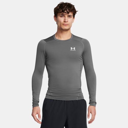 Haut à manches longues HeatGear® Castlerock / Blanc L - Under Armour - Modalova