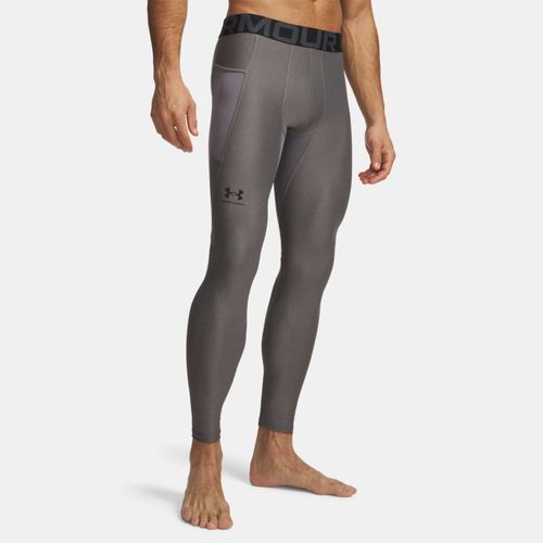 Legging HeatGear® Carbon Heather / Noir M - Under Armour - Modalova