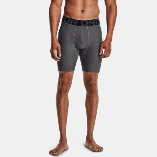 Short de compression HeatGear® Carbon Heather / Noir L - Under Armour - Modalova