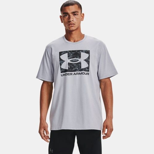 Haut à manches courtes ABC Camo Boxed Logo Mod Light Heather / Noir L - Under Armour - Modalova