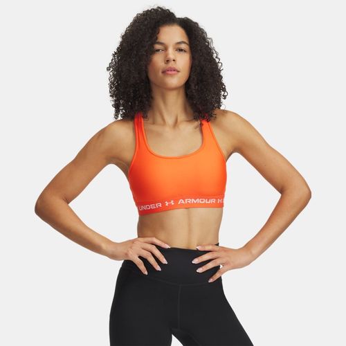 Brassière de sport à dos croisé et maintien modéré Armour® Fire / Blanc XS - Under Armour - Modalova