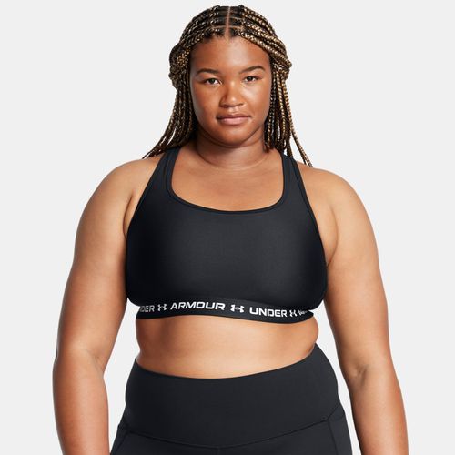 Brassière de sport à dos croisé et maintien modéré Armour® / / Blanc 2X - Under Armour - Modalova