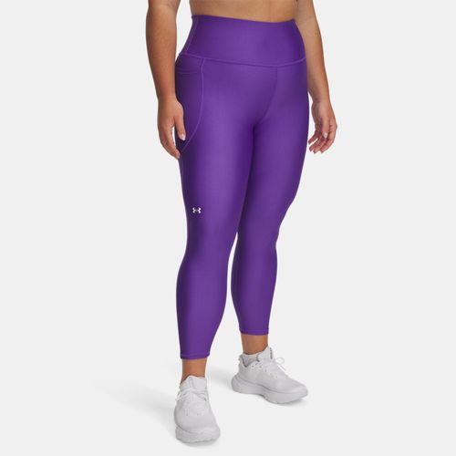 Legging longueur chevilles HeatGear® No-Slip Waistband Lavish / Blanc 1X - Under Armour - Modalova