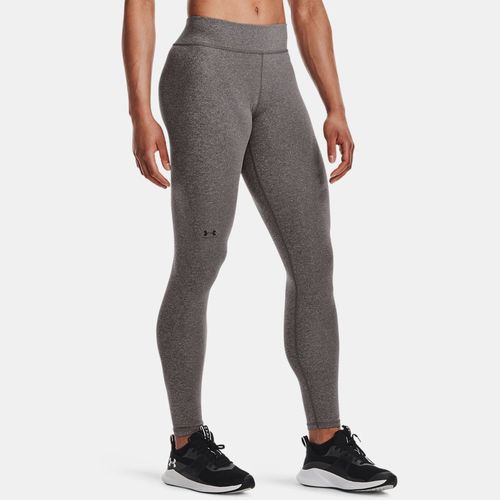 Legging ColdGear® Charcoal Light Heather / Noir L - Under Armour - Modalova