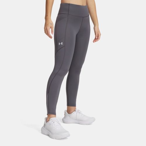 Legging longueur chevilles Launch Castlerock / réfléchissant L - Under Armour - Modalova