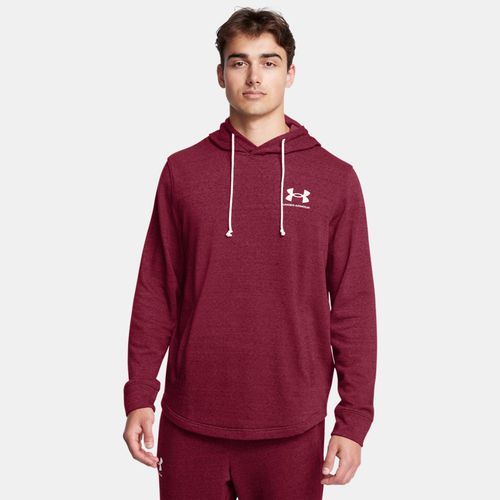 Sweat à capuche Rival Terry Cardinal / Onyx Blanc XL - Under Armour - Modalova