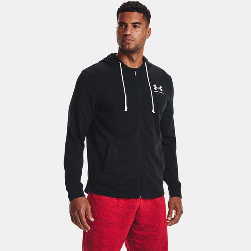 Haut entièrement zippé Rival Terry / Onyx Blanc 3XL - Under Armour - Modalova