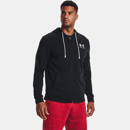 Haut entièrement zippé Rival Terry / Onyx Blanc M - Under Armour - Modalova