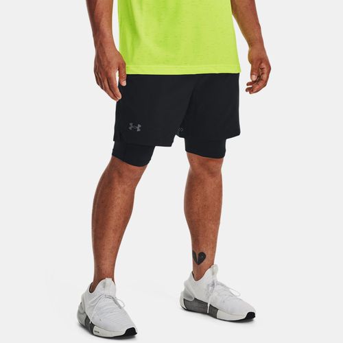 Short 2-en-1 Vanish Woven / / Pitch Gris XXL - Under Armour - Modalova