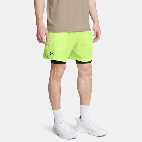 Short 2-en-1 Vanish Woven Morph / Noir / Noir S - Under Armour - Modalova