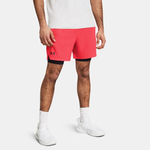 Short 2-en-1 Vanish Woven Racer / Noir / Noir S - Under Armour - Modalova