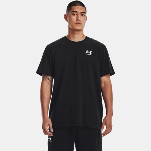 Haut à manches courtes et logo brodé Heavyweight / Blanc L - Under Armour - Modalova