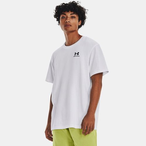 Haut à manches courtes et logo brodé Heavyweight / Noir L - Under Armour - Modalova