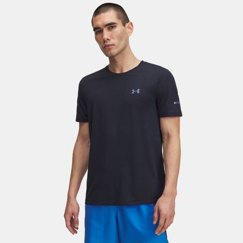 Haut à manches courtes Seamless Stride Washed Marine / réfléchissant S - Under Armour - Modalova