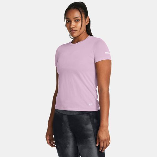 T-shirt à manches courtes Seamless Stride Mauve Ace / Mauve Ace / réfléchissant L - Under Armour - Modalova